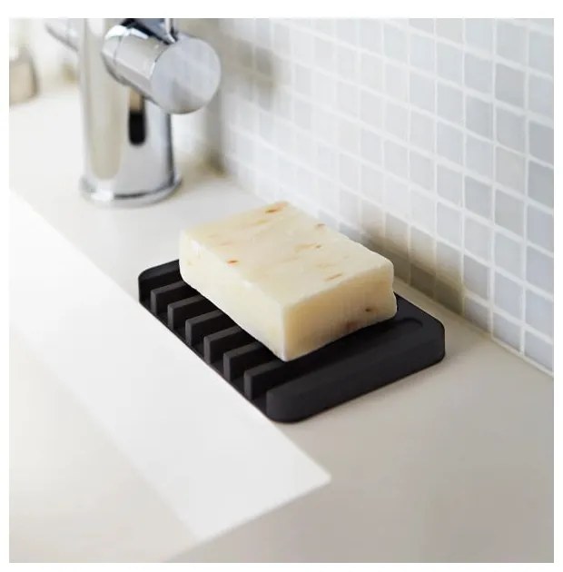 Tappeto di sapone nero Flow - YAMAZAKI