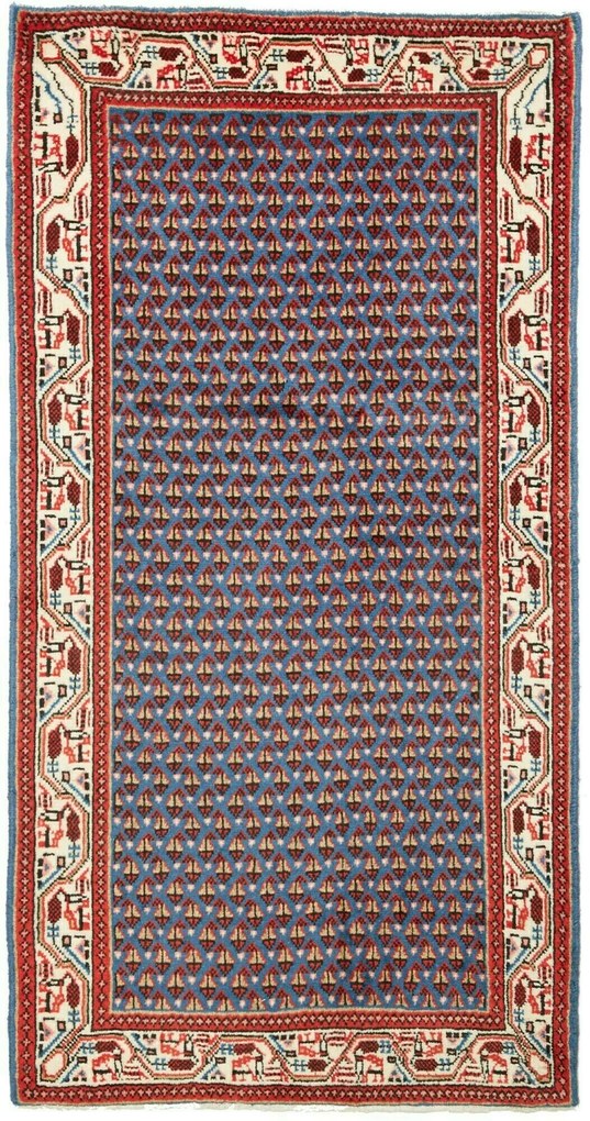 Hamedan Tappeto persiano 130 x 70 (Iran) Annodato A Mano