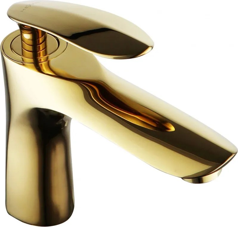 Mexen Lily rubinetto da lavabo, oro - 73600-50