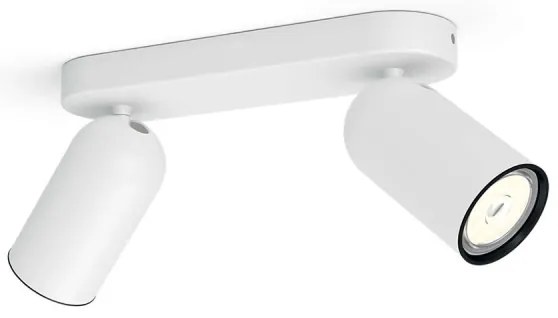 Philips 50582/31/PN - Faretto MYLIVING PONGEE 2xGU10/5,5W/230V