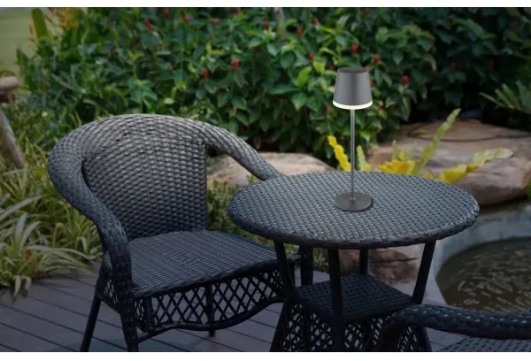 Globo 36637A - Lampada LED solare SOLAR LED/0,6W/3V 3000K IP44 antracite