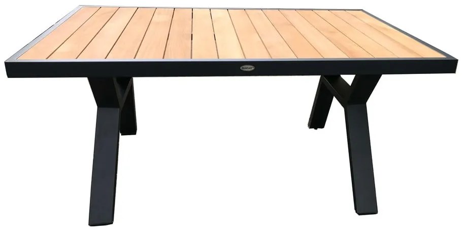 Set da giardino in alluminio grigio per 5 persone Rotterdam - Rojaplast