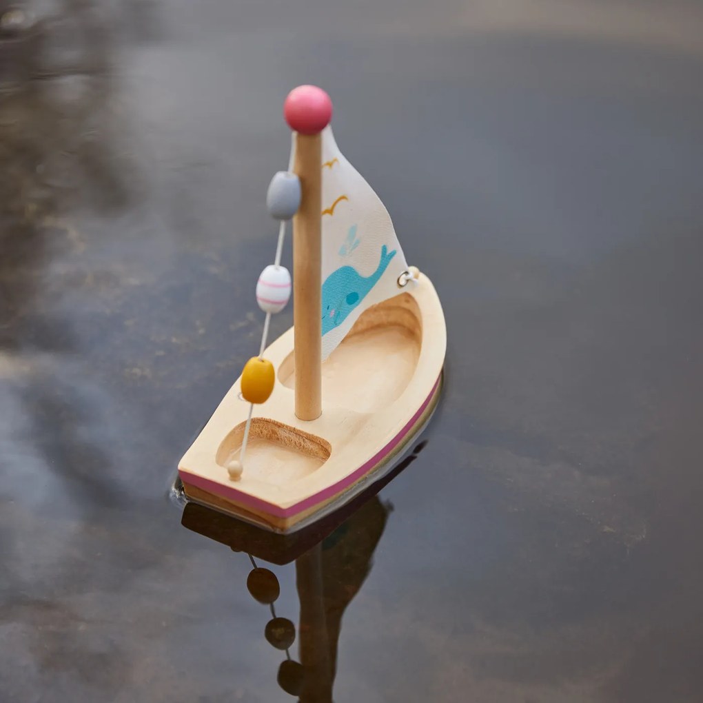 Bieco - Barca a vela in legno