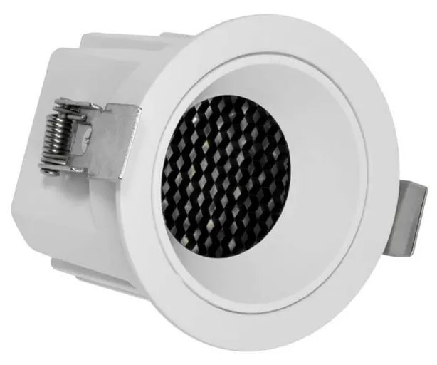 Faro da Incasso Bianco 8W Foro Ø55mm CCT 15°-55° con driver Philips Colore Bianco Variabile CCT