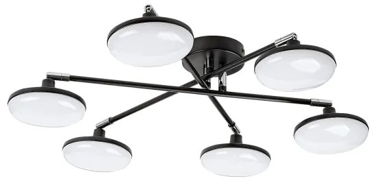 Rabalux 71063 - Lampadario a plafone LED MADI LED/24W/230V 3000K nero