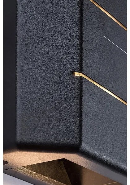 Rabalux 7319 - Applique LED da esterno LIPPA LED/6W/230V IP54 nero