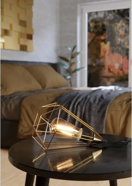 Eglo 43685 - Luce da tavolo con presa TARBES 1xE27/60W/230V