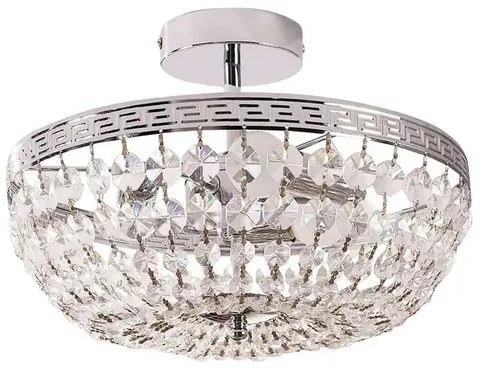 Mondrian Plafoniera Clear/Chrome - Lindby