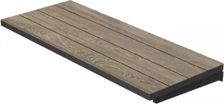 Tavolo Da Giardino Allungabile 90x153-229 Cm Struttura In Metallo Porto Nova Keter