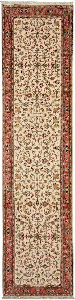Bidjar Tappeto orientale 330 x 80 Beige (Indian) Annodato A Mano