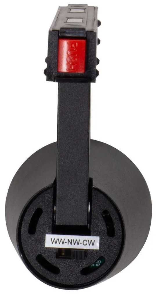 Faro LED 15W Magnetico CCT CRI92 36° Nero 48V - BRIDGELUX LED Colore Bianco Variabile CCT