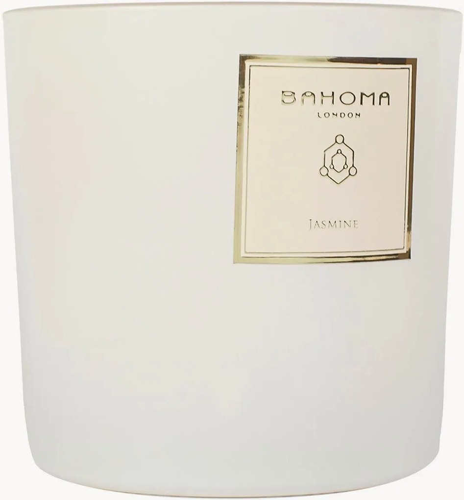 Candela profumata a due stoppini fatta a mano Pearl (gelsomino)