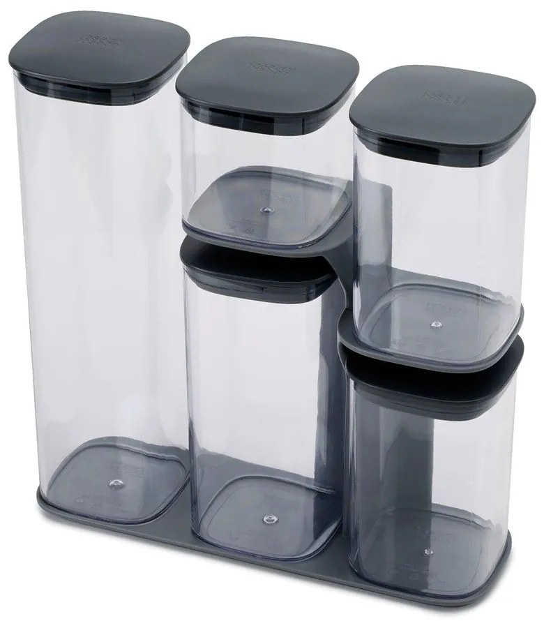 Vasetti per alimenti in set da 5 Podium - Joseph Joseph