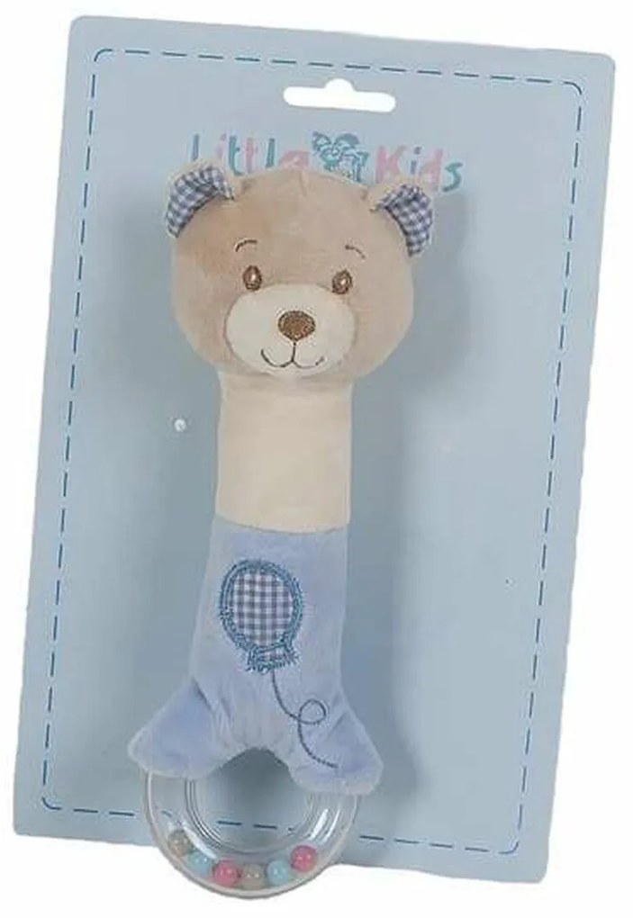 Peluche con Sonagli Vichi Azzurro Orso Teether 20 cm 20cm