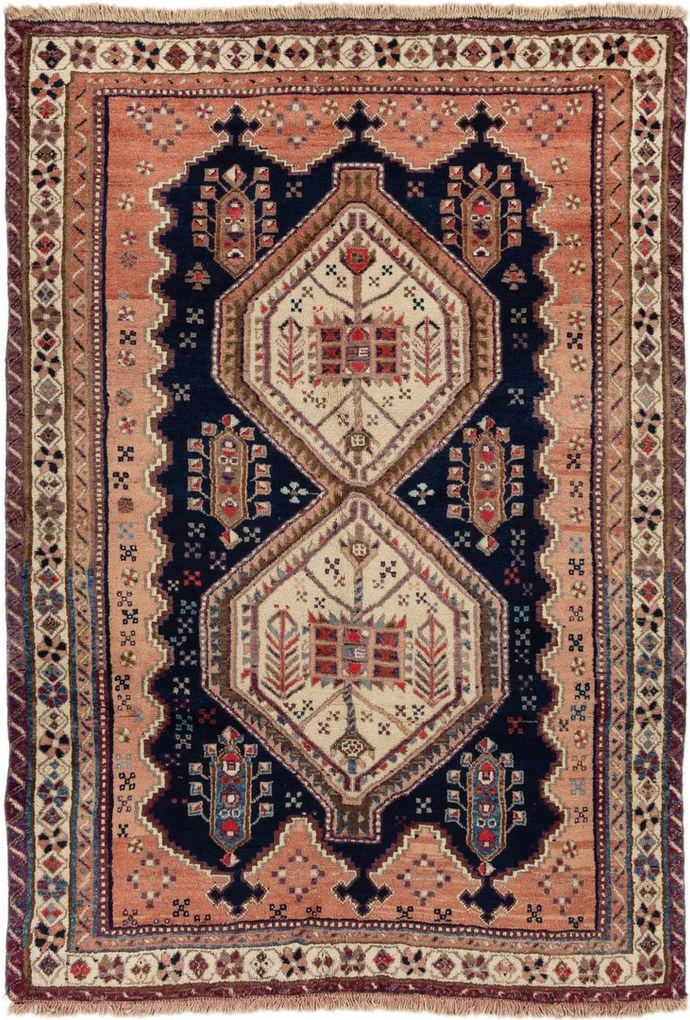 Sirjan Tappeto 220 x 150 (Iran) Annodato A Mano