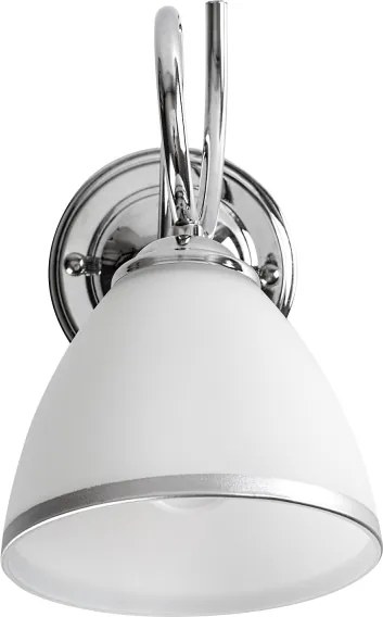 Brilagi - Vetro di ricambio per applique e lampadario FRED crema/cromo lucido