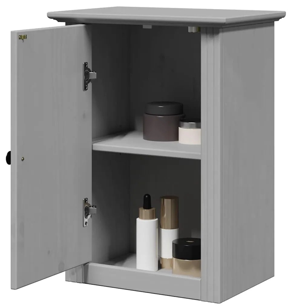 Pensile Da Bagno Bodo Grigio 44x30x60 Cm /