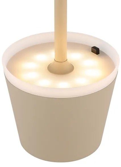 Globo 36637S - Lampada LED solare SOLAR LED/0,6W/3V 3000K IP44 beige