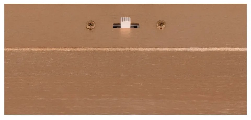 Lampada a sospensione a LED con paralume in metallo color oro Nala - Trio Select