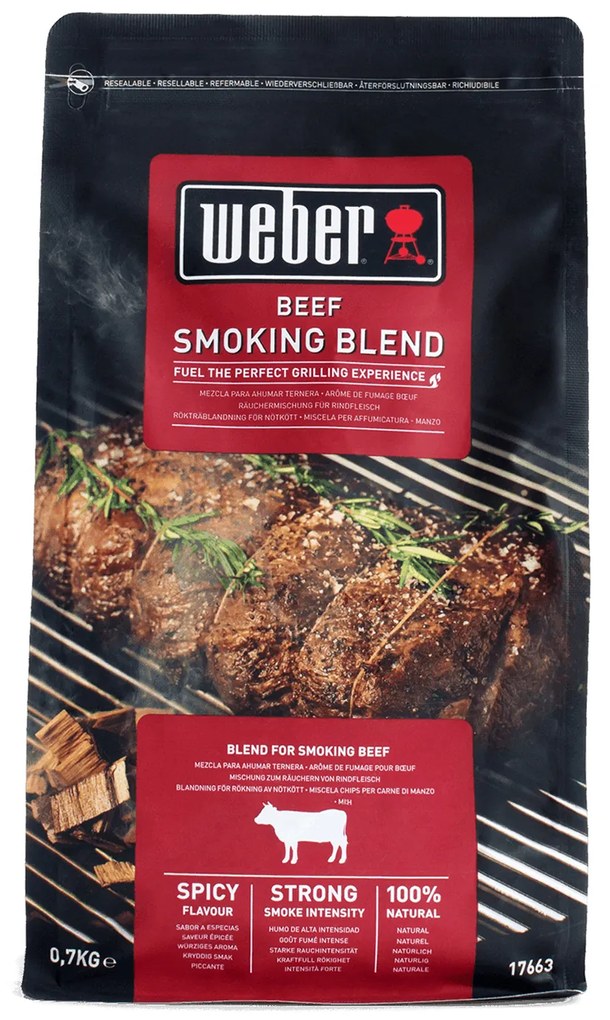Miscela per affumicatura carne di manzo per barbecue Weber