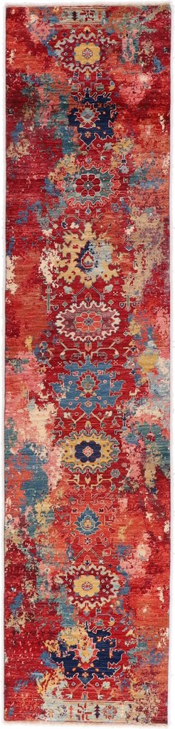Mamluk Tappeto orientale 80x350 (Afghanistan) Annodato A Mano
