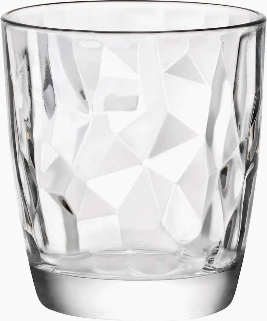 Set di 3 bicchieri Diamond