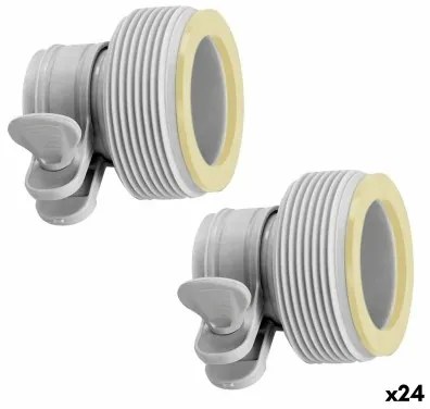 Adattatore Intex Impianto di depurazione per Piscina Tipo B 1.25/1.5" (24 Unità)