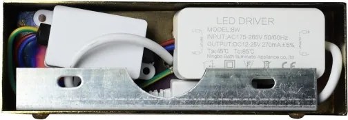 Illuminazione LED per specchio da bagno KLIMT LED/8W/230V 3000/4000/6000K 40 cm IP44 dorata