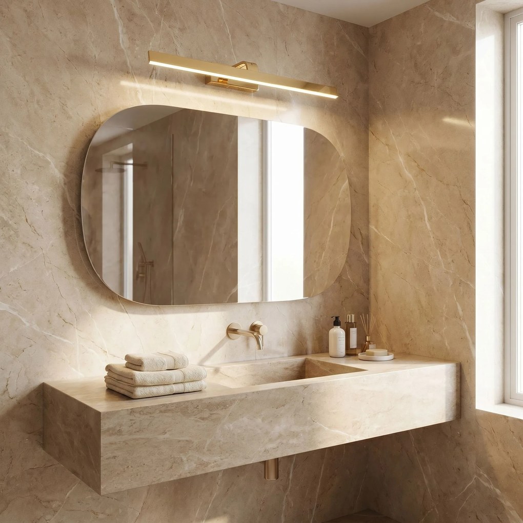 Applique da bagno LED SWE006-1W 73cm GOLD