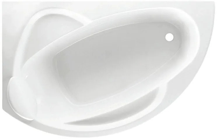 Vasca idromassaggio angolare SAMOA bianco 150 x 85 cm 0 bocchette