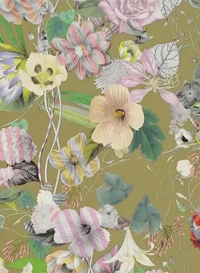 Christian Lacroix Carta da parati Malmaison - Or