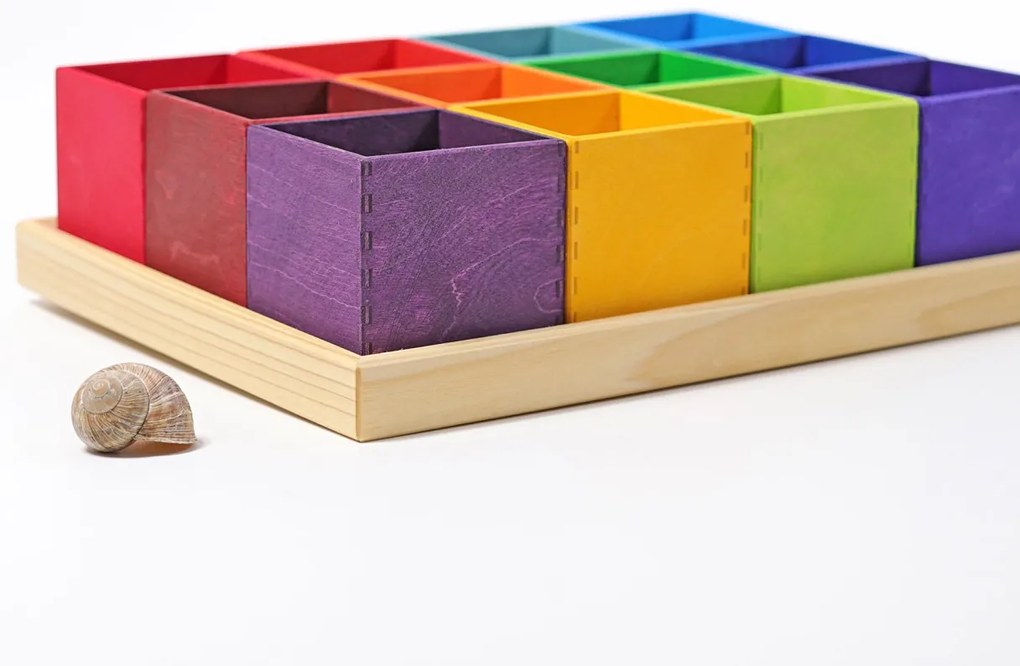 Grimm's - Scatole colorate - strumento di classificazione - 12 pz