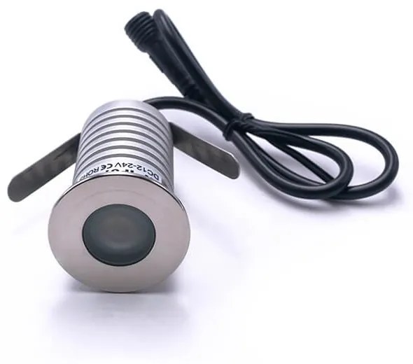 Faretto LED 3W IP67 CREE - Professional Colore Bianco Caldo 2.700K