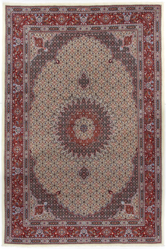 Moud Tappeto 200 x 310 (Iran) Annodato A Mano