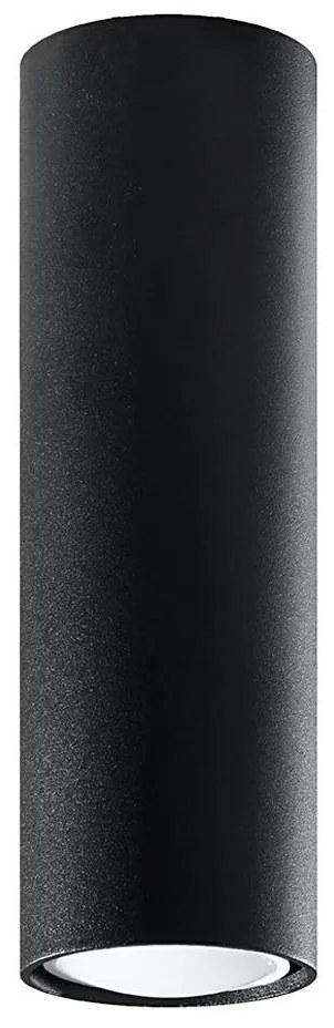 Sollux SL.1001 - Faretto LAGOS 1xGU10/10W/230V 20 cm nero