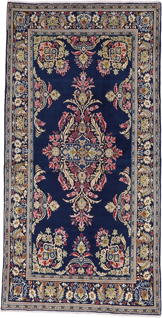 Kashan Tappeto persiano 250 x 130 (Iran) Annodato A Mano