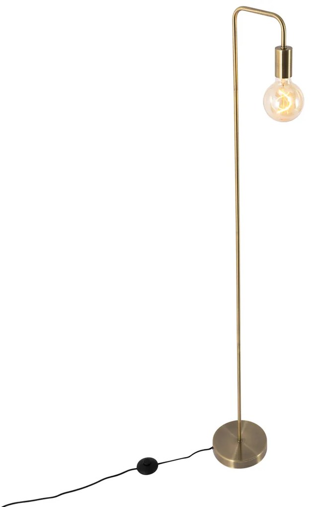 Lampada da terra moderna bronzo - Facil