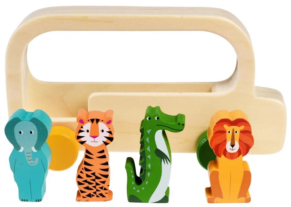 Autobus in legno Colourful Creatures - Rex London