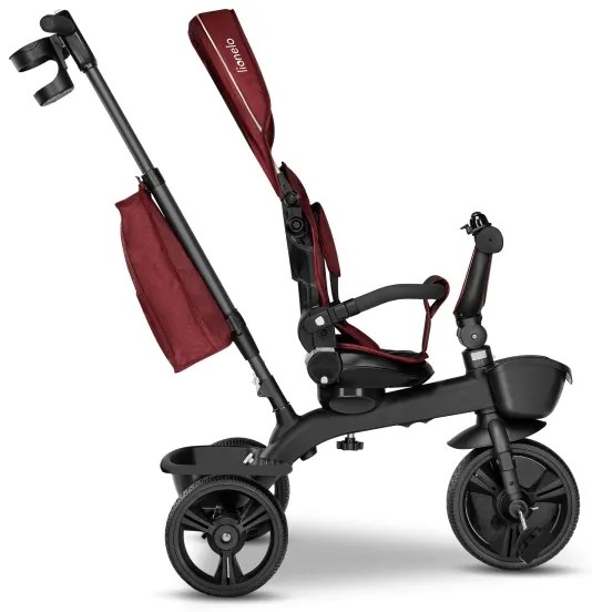 Lionelo - triciclo per bambini KORI Rosso Bordeaux