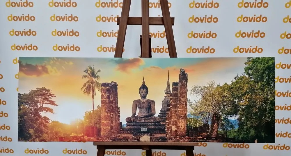Quadro su tela – Statua di Buddha nel parco Sukhothai