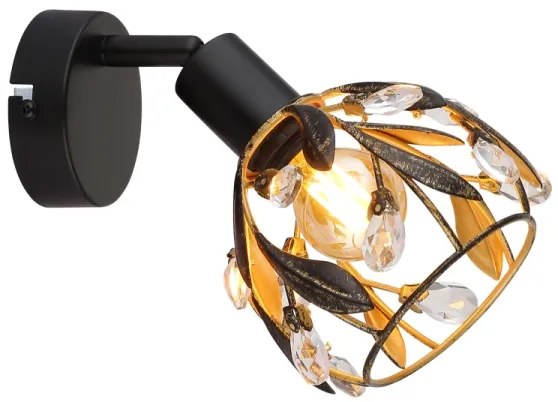 Globo 15759-1 - Faretto da parete MIKA 1xE14/25W/230V