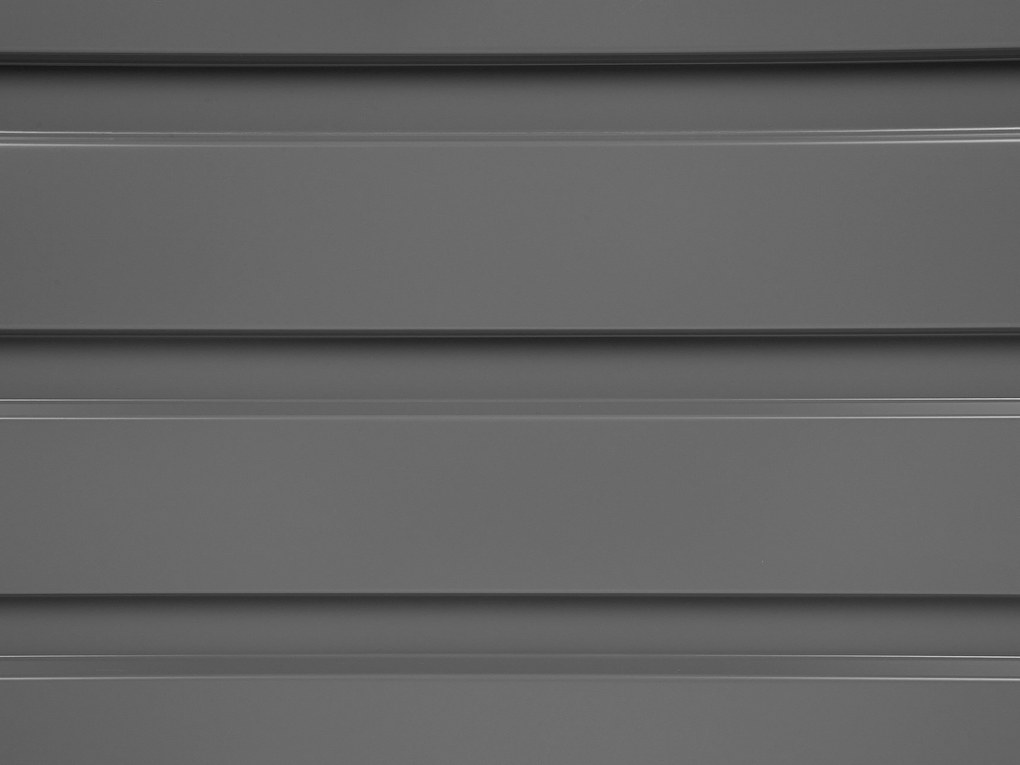 Cesta portaoggetti metallo grigio 132 x 62 cm CEBROSA Beliani