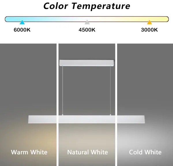 Brilagi - Lampadario a sospensione con filo LED dimmerabile SLIMLINE LED/40W/230V 3000-6000K bianco + +TC