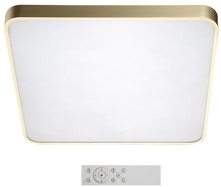 Azzardo AZ2760 - Plafoniera LED dimmerabile QUADRO 1xLED/60W/230V+telecomando