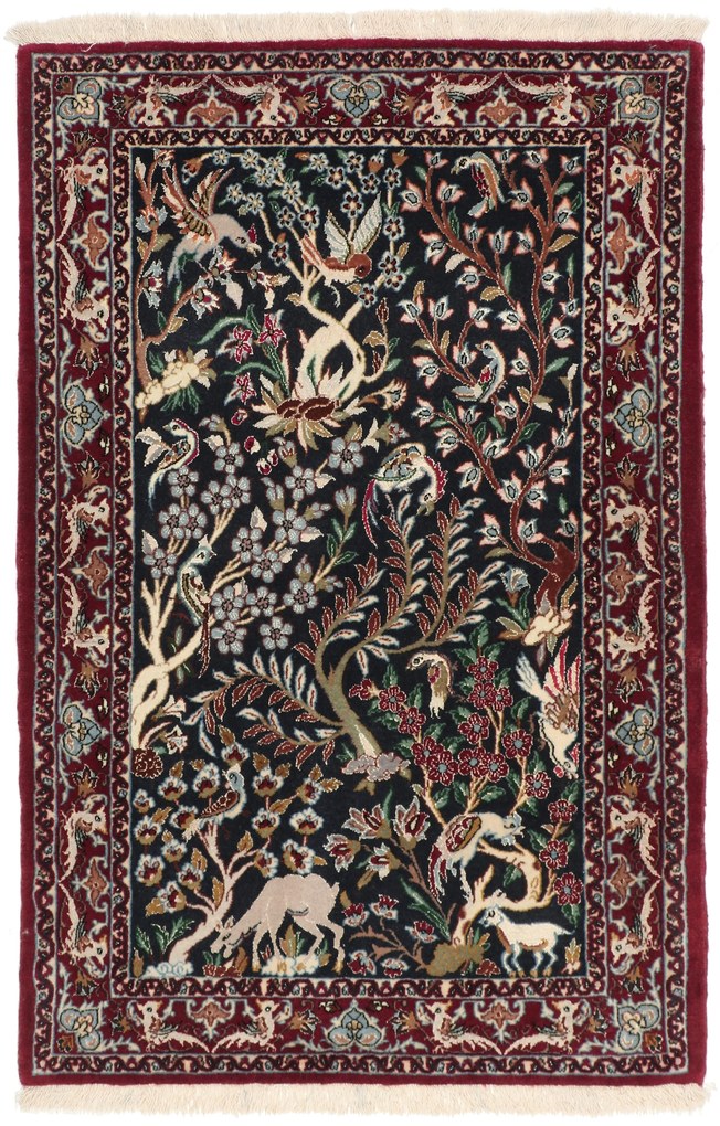 Isfahan Tappeto persiano 70 x 110 (Iran) Annodato A Mano