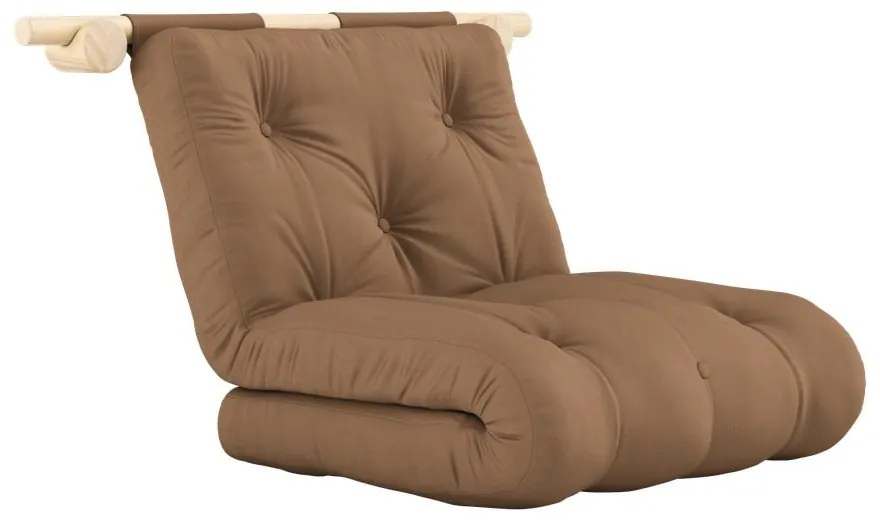 Poltrona marrone allungabile Hooked – Karup Design