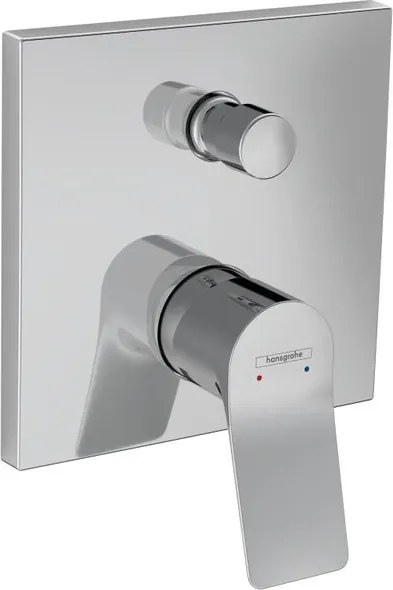 Rubinetto per vasca getto a cascata d'acqua monocomando Vivenis cromo lucido HANSGROHE
