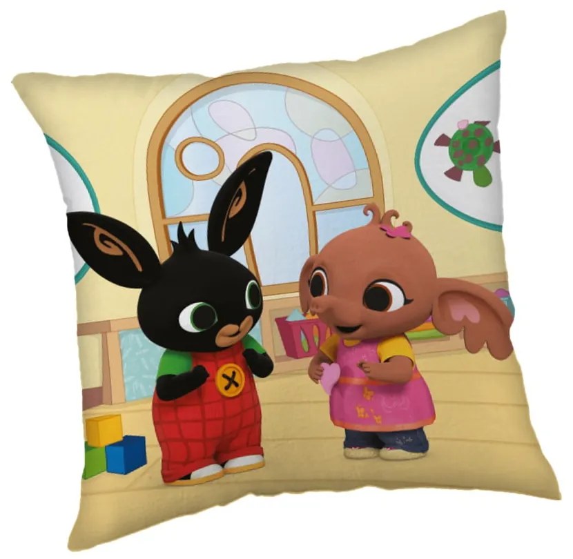 Cuscino per bambini 40x40 cm Bing Bunny – Jerry Fabrics