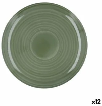 Piatto da pranzo Quid Sicilia Multicolore Bioplastica 25 cm (12 Unità)