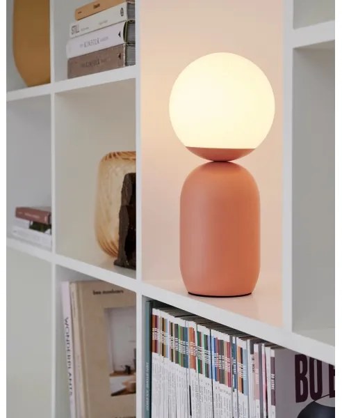 Nordlux - Lampada da tavolo NOTTI 1xE14/25W/230V marrone